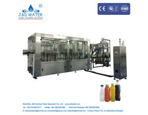 Automatic 3 in 1 small bottle beverage filling machine