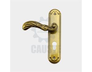 MCF color iron plate aluminum handle door locks