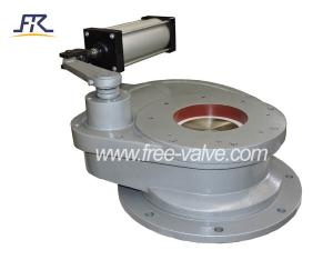 Pneumatic Ceramic Swing Discharge Gate Valve