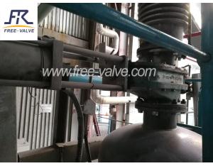 Pneumatic Ceramic Swing Discharge Gate Valve 