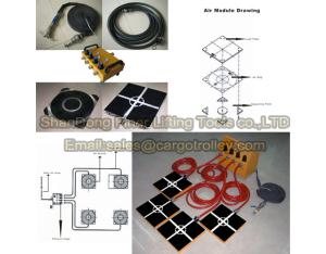 Air pads for moving equipment picture