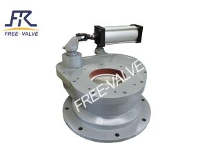 Anti wear ceramic rotary gate valve