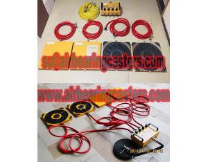 Air bearing castersis suitable for cleaning room and expensive floor