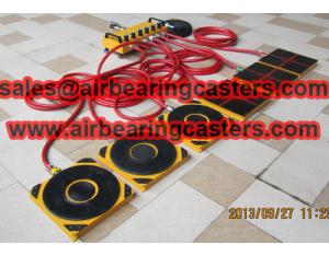 Air casters is no mark on your expensive floor