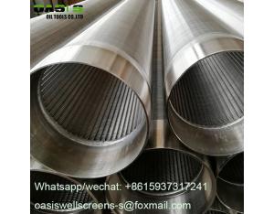 Stainless Steel Continuous Slot Wire Wrapped Water Well Screens