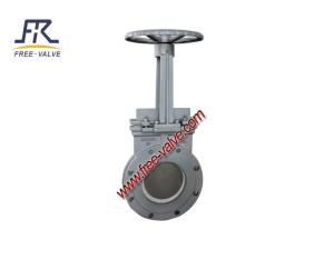 Anti-Wear Ceramic Discharge Slag knife gate Valve