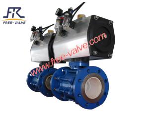 Flange Type Ceramic lined Ball Valve