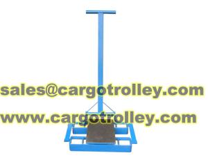 Moving rigger skates handle easily