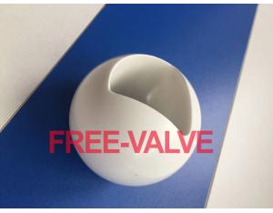 3 PCS Ceramic Lined Pneumatic Floating Ball Valve