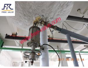 Y Type Tank Discharging Valve for Alumina Slurry