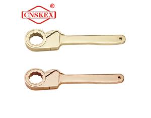 non sparking Be-Copper Al-Bronze friction ratchet wrench spanner