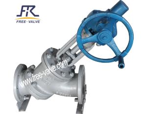 Y Type Slurry Globe Valve