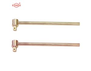 anti spark tools beryllium copper aluminum bronze sliding t handle for socket wrench