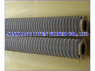 Pleated Mesh Filter Element