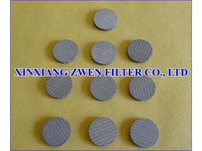 Sintered Wire Mesh Filter Disc