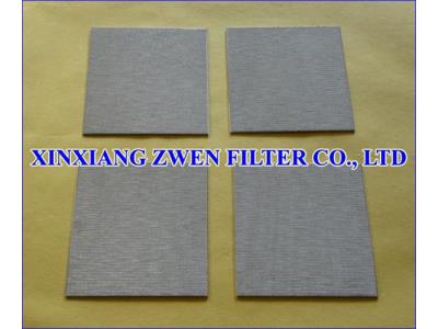 Sintered Metal Filter Plate