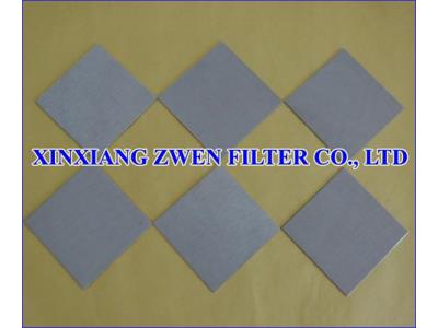 Sintered Filter Sheet