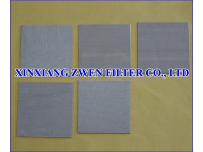 Sintered Porous Filter Sheet