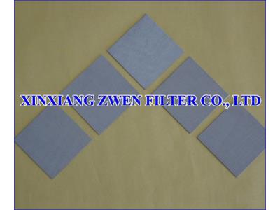 Multilayer Sintered Filter Sheet