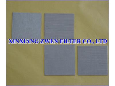 Multilayer Sintered Filter Plate