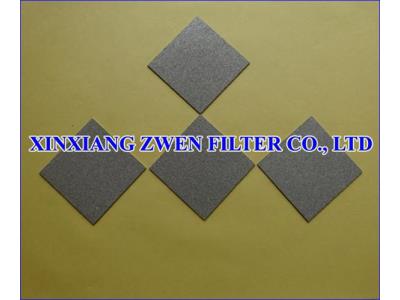 Titanium Porous Filter Sheet