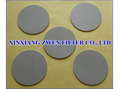 Titanium Powder Filter Disc