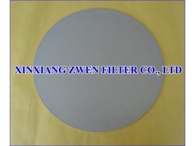 Ti Porous Filter Disc