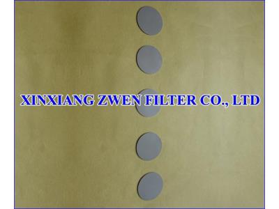 Metal Powder Filter Disc