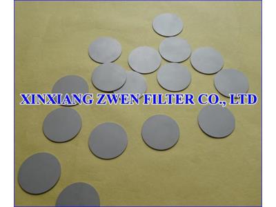 Sintered Powder Filter Disc