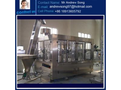 Complete Carbonated Soft Drink Production Line Filling and Screw Capping Machine