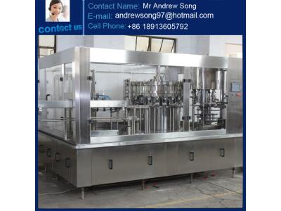 Complete Carbonated Soft Drink Production Line Filling and Screw Capping Machine