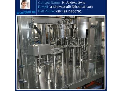 Complete Carbonated Soft Drink Production Line Filling and Screw Capping Machine