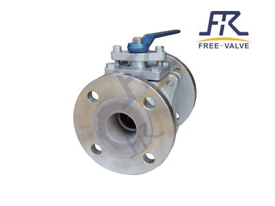 Fluorine Lined Ball Valve for Corrosive Medium