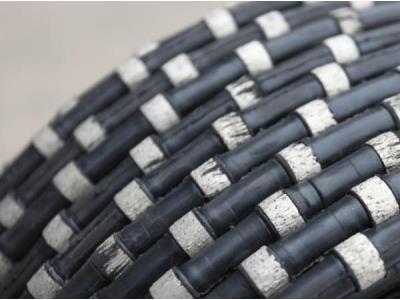 High quality stone diamond wire saw mine rope saw beads for marble concrete and granite cutting