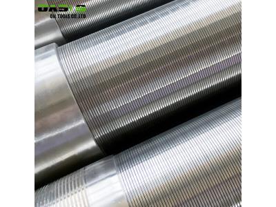 Continuous Slot Wire Wrap Screens for Well Drilling