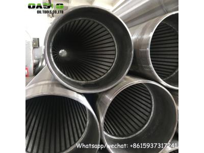 Water Well Drilling Stainless Steel Wire Wrap Screen