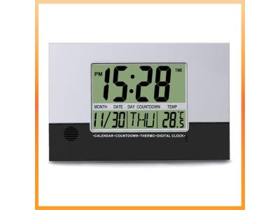VGW-602 Big Display LCD Calendar Wall Clock