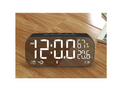 VG-YX001 led alarm clock bluetooth speaker With Alarm Clock Function