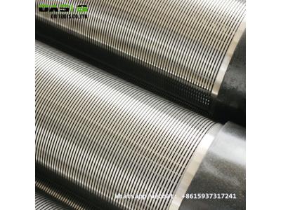 Stainless Steel Continuous Slot Johnson Wire Wrap  Screens