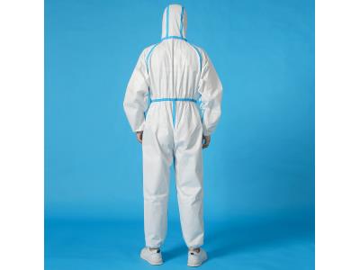 Disposable whole body non-woven medical protective clothing with cap