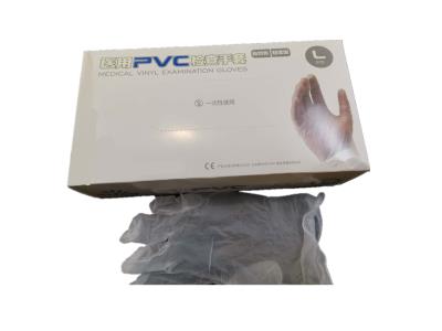 Medical vinyl examination gloves