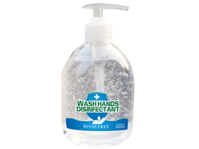 Washing hands disinfectant