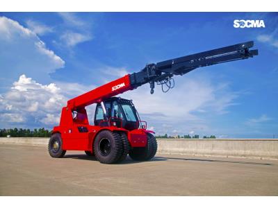 5 ton telescopic crane loader option fork bucket work platform sales rental warehouse farm