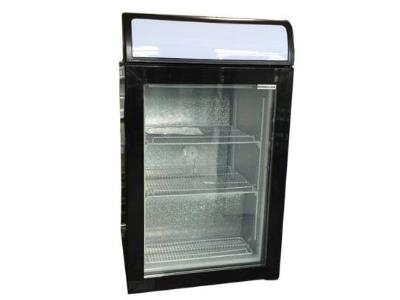 Mini Counter Display Cooler Freezer Refrigerator Showcase for Ice Cream