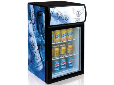 Glass Door Small Refrigerator for Beverage Promotion(SC42)