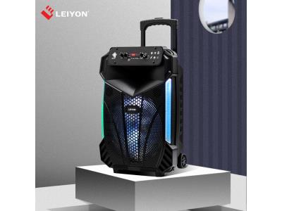 12inch Fashionable Waterproof Party Portable Rechargeable Blue tooth DJ Speaker Trolley 