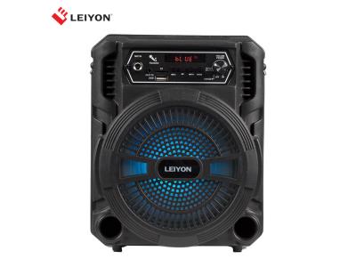 cheap plastic portable karaoke bluetooth speaker wireless trolley speakers pa