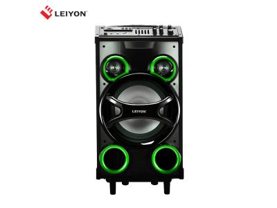 120W Portable trolley speaker with Karaoke portable speaker with usb port