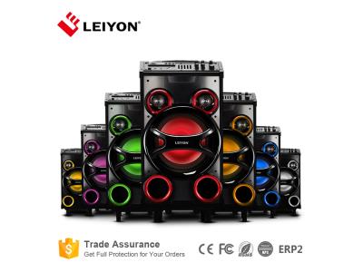 120W Portable trolley speaker with Karaoke portable speaker with usb port 