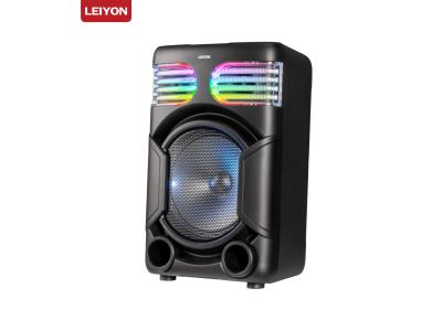 8 inch trolley outdoor portable bluetooth speaker with led display